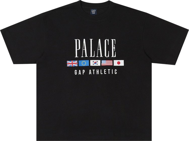 Palace x Gap Heavy Jersey T-Shirt 'Black'