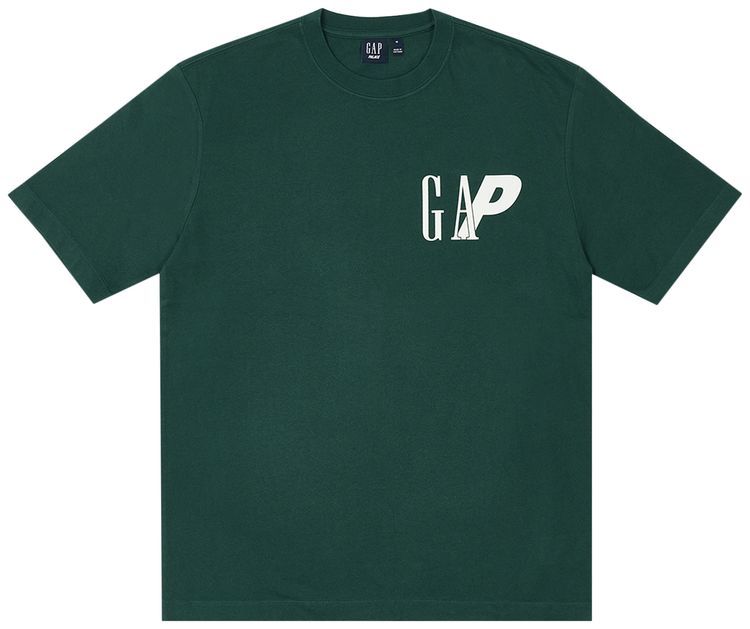 Palace x Gap T Shirt Rain Forest
