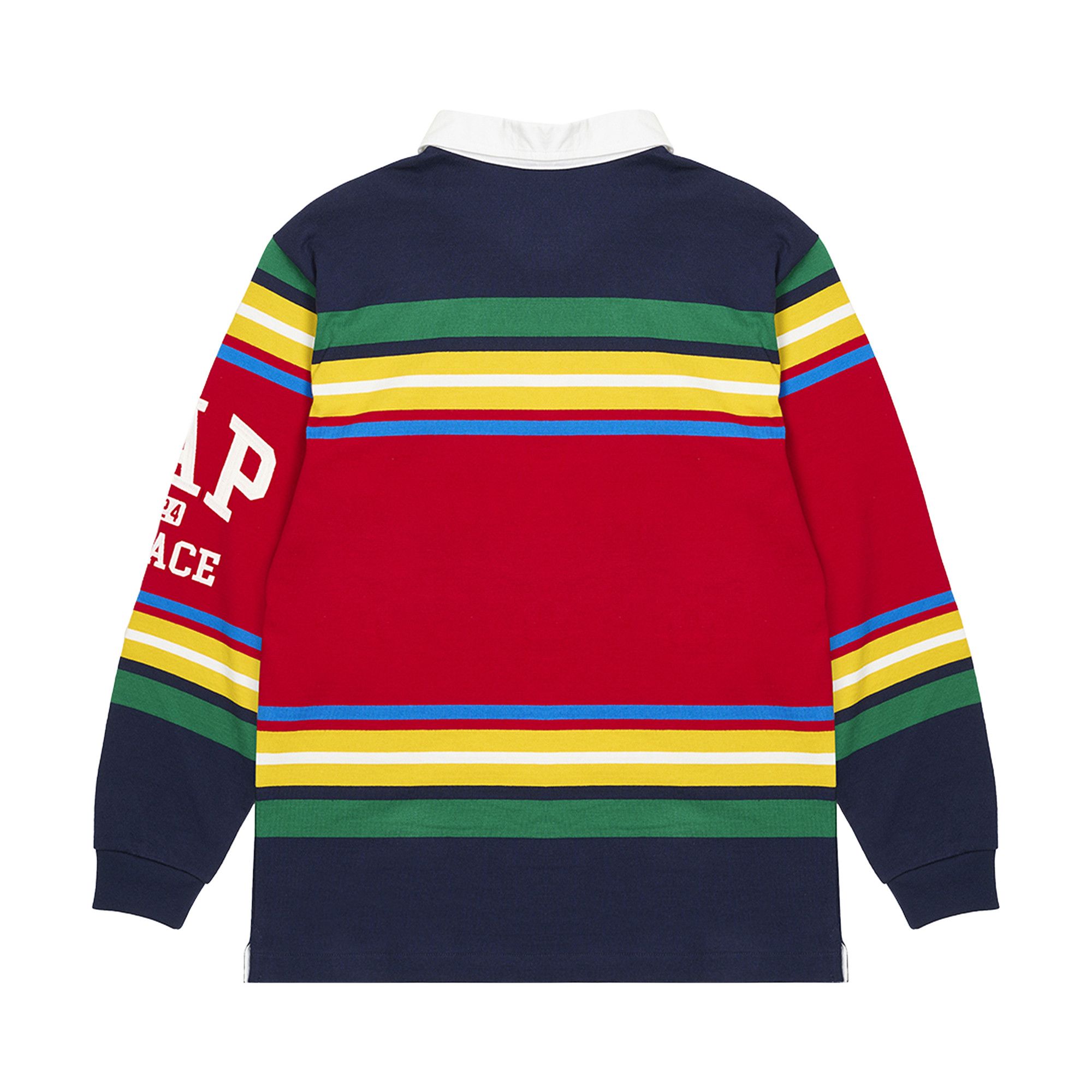 Size l Palace x Gap Rugby Shirt 'Multicolor'