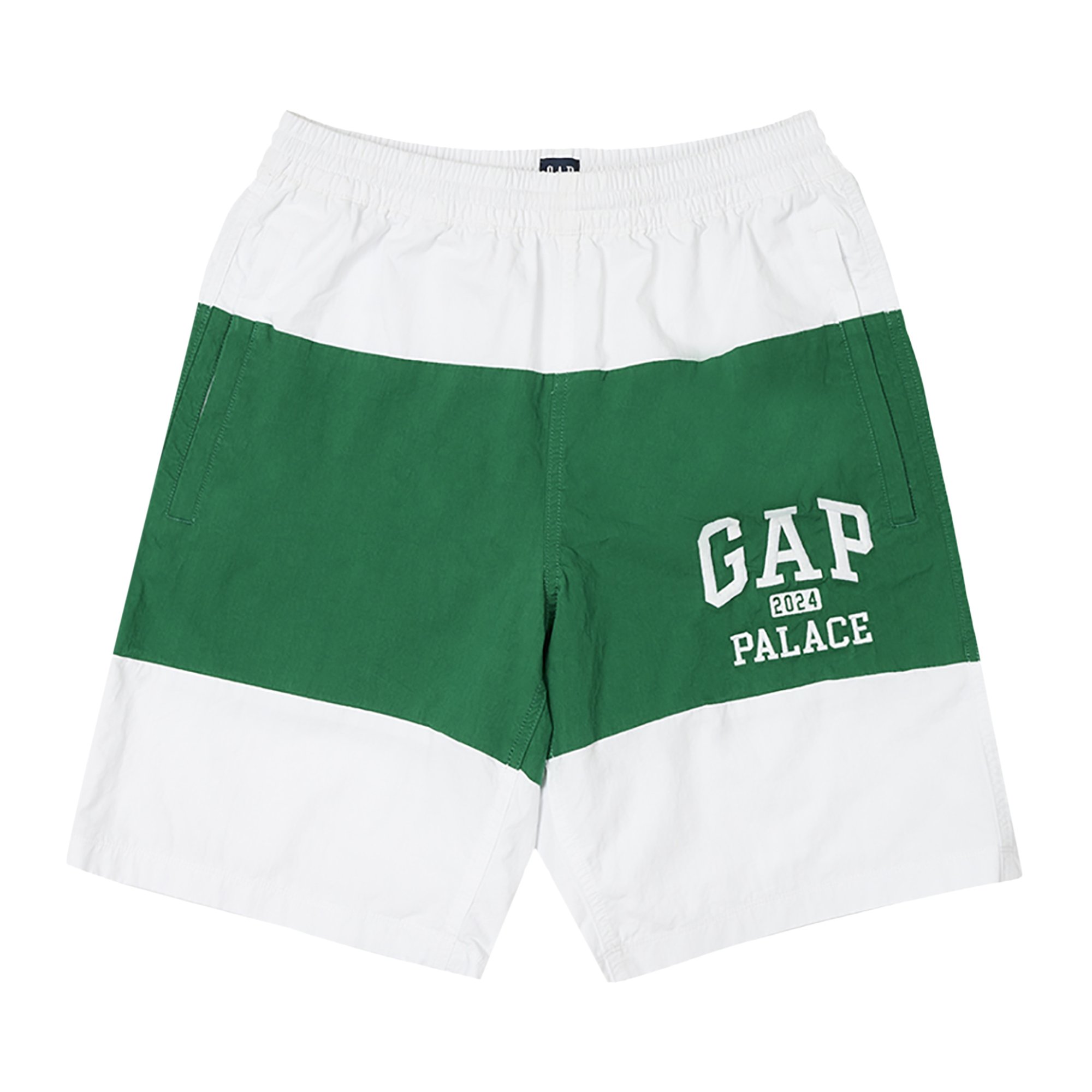 Palace x Gap Boardshort 'White/Green' | Men's Size M