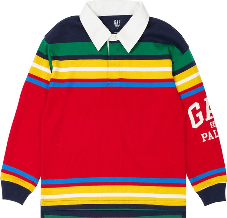 Palace x Gap Kids Rugby Shirt Multicolor