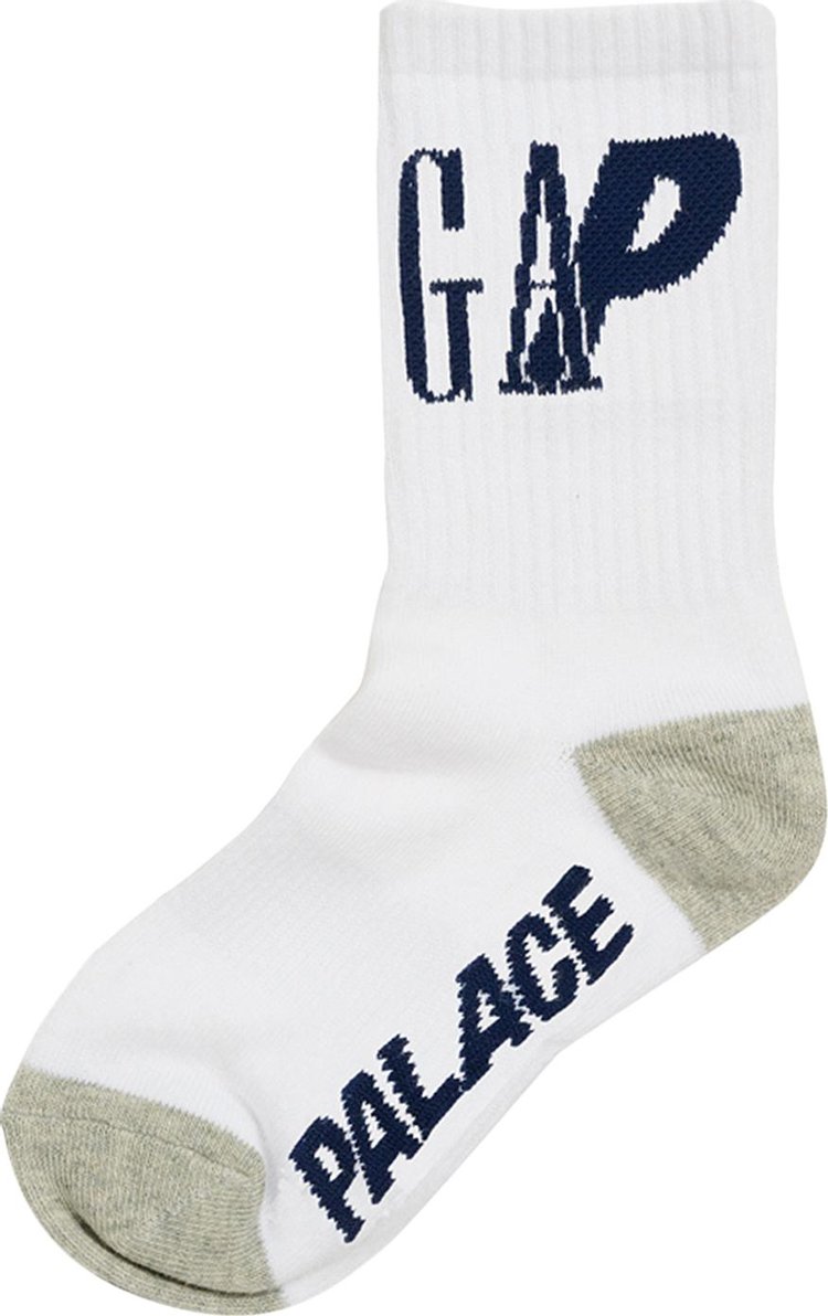 Palace x Gap Kids Socks 'White'