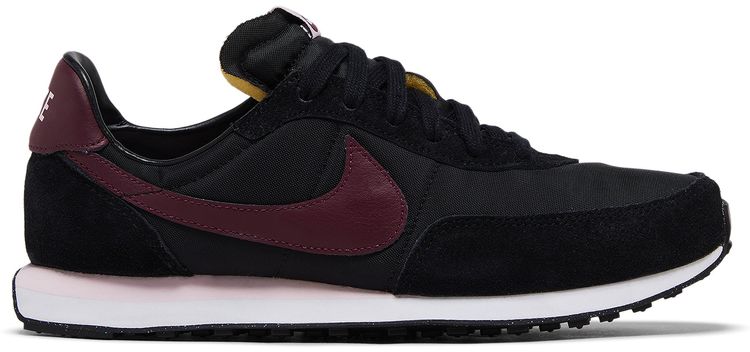 Nike Waffle Trainer 2 GS Black Dark Beetroot