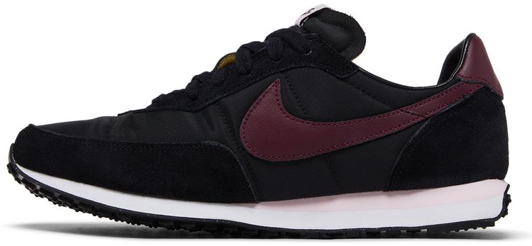 Nike Waffle Trainer 2 GS Black Dark Beetroot