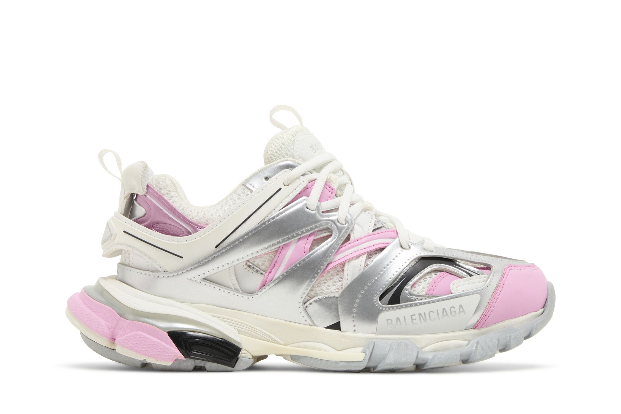Balenciaga sneakers silver discount