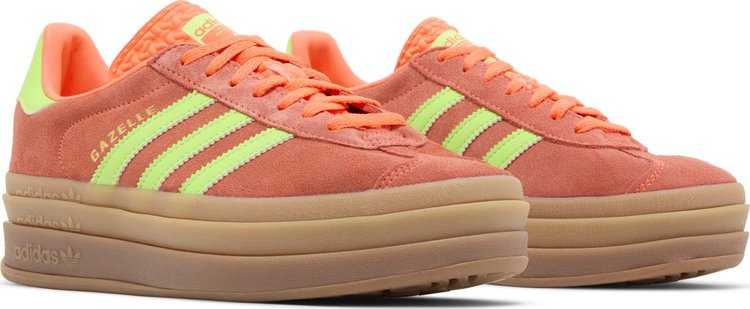 Wmns Gazelle Bold Solar Orange Green