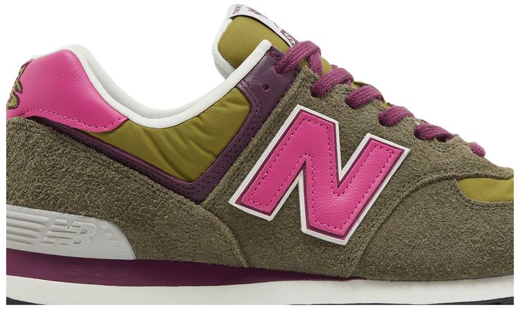 Stray Rats x New Balance 574 Green Pink