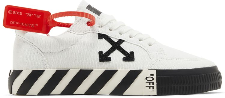 Off White Wmns Vulc Sneaker White Black