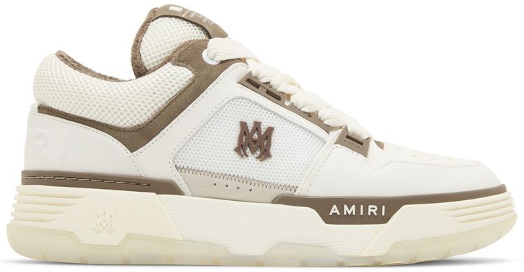 Amiri MA 1 White Chamoisee Brown