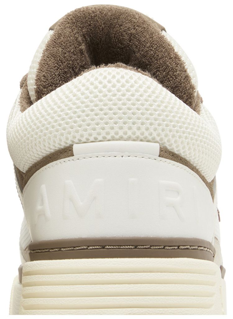 Amiri MA 1 White Chamoisee Brown