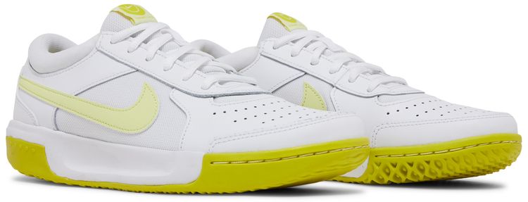Wmns NikeCourt Zoom Lite 3 White High Voltage
