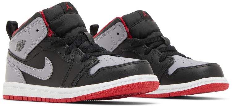 Air Jordan 1 Mid TD Bred Shadow