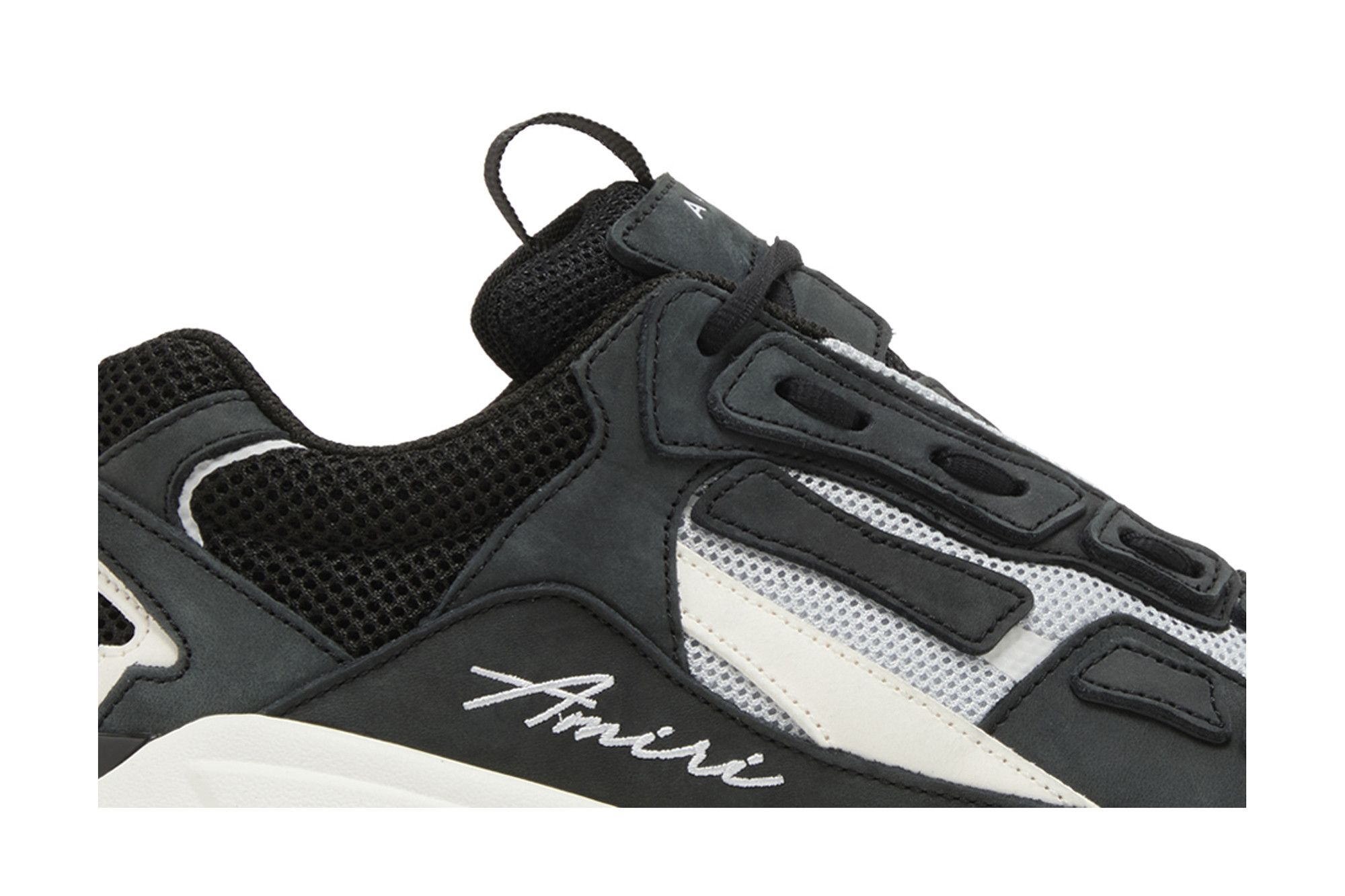 Buy Amiri Bone Runner 'Black White' - PS24MFS011 001 | GOAT