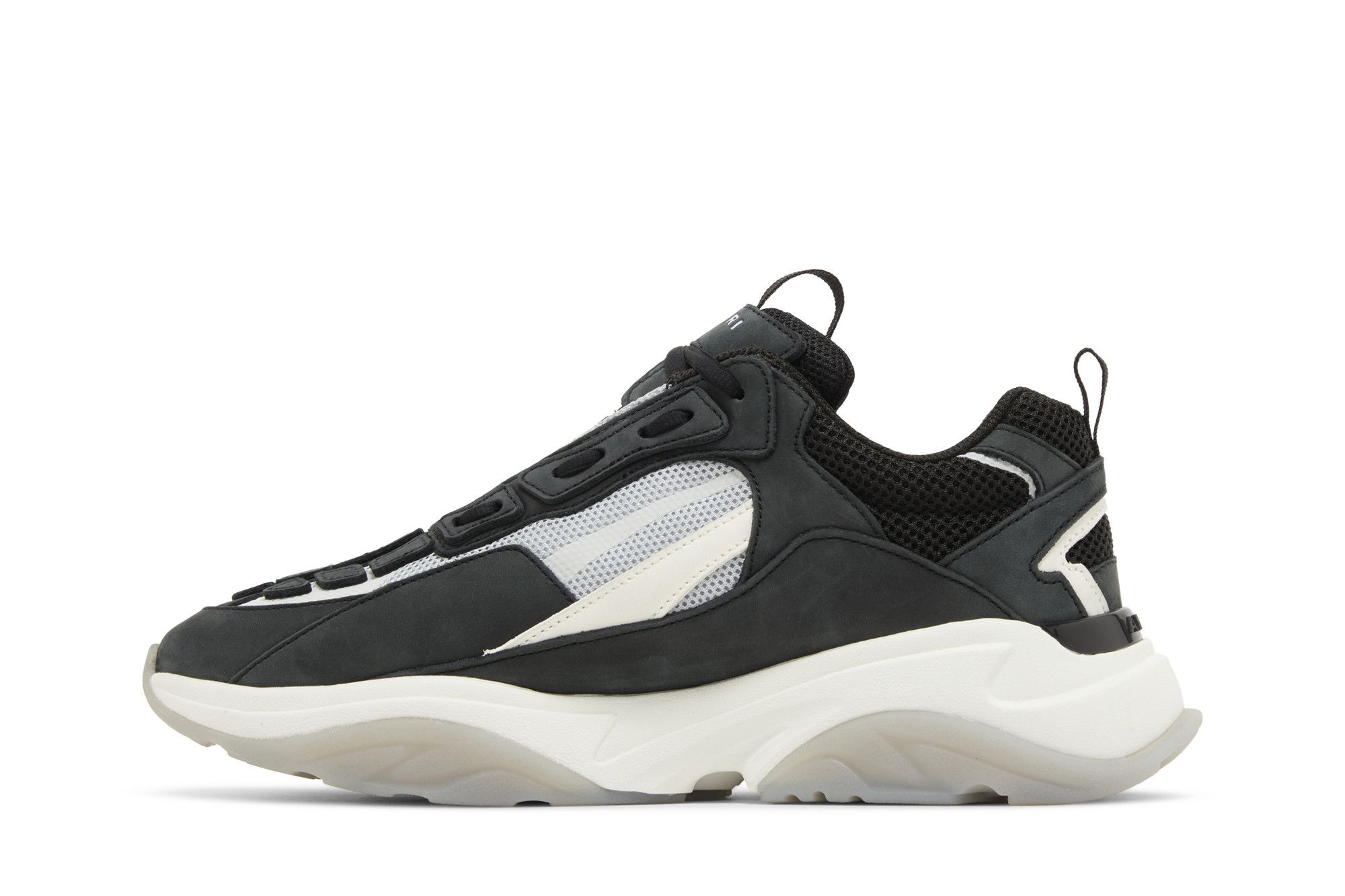 Buy Amiri Bone Runner 'Black White' - PS24MFS011 001 | GOAT