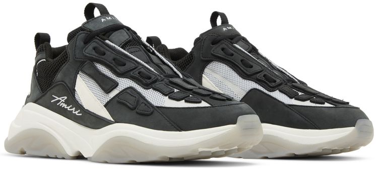 Amiri Bone Runner Black White