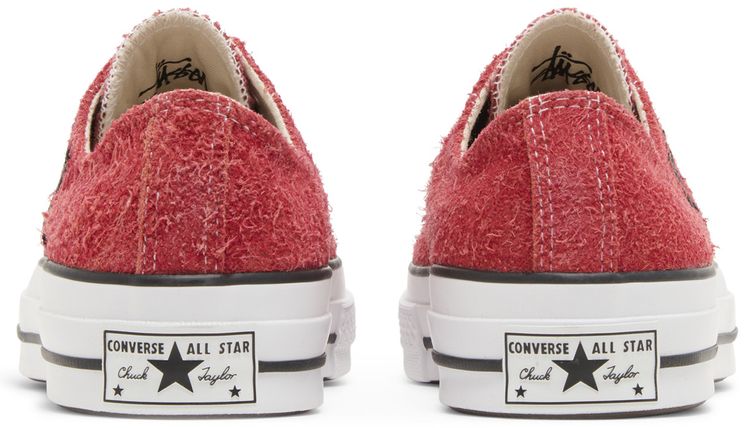 Converse Stussy x Chuck 70 Low Poppy Red