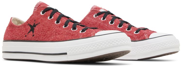 Converse Stussy x Chuck 70 Low Poppy Red