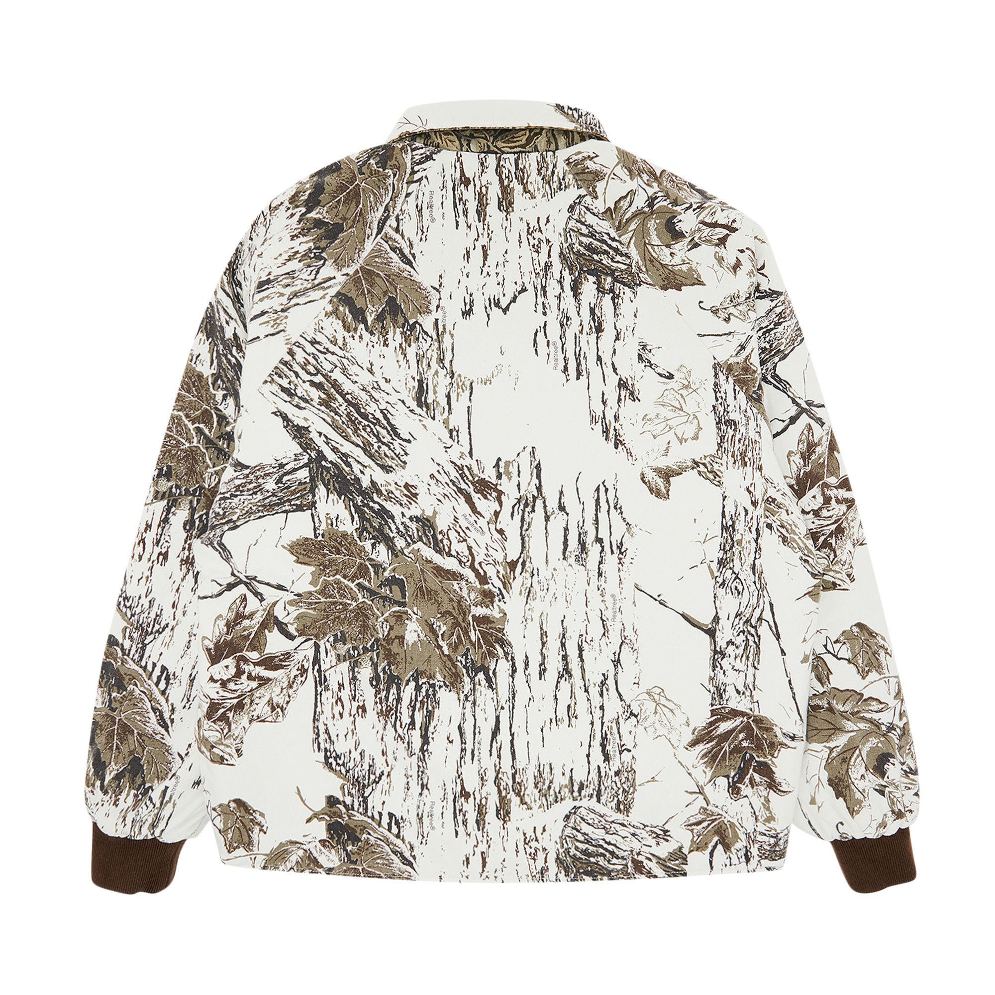 Buy Supreme x RealTree Reversible Quilted Work Jacket 'Snow Camo