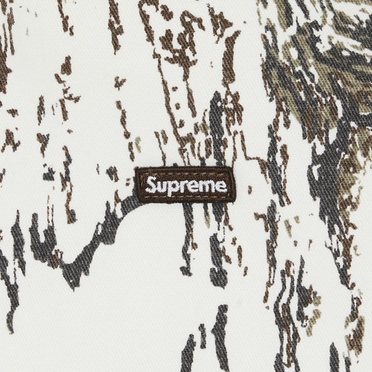 Supreme x RealTree Reversible Quilted Work Jacket Snow Camo