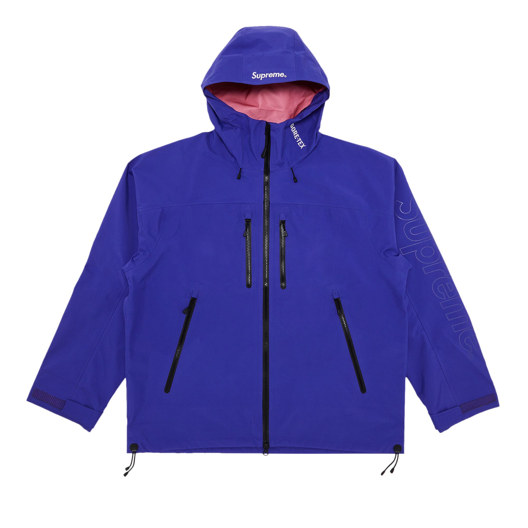 Size l Supreme GORE TEX Taped Seam Shell Jacket Purple