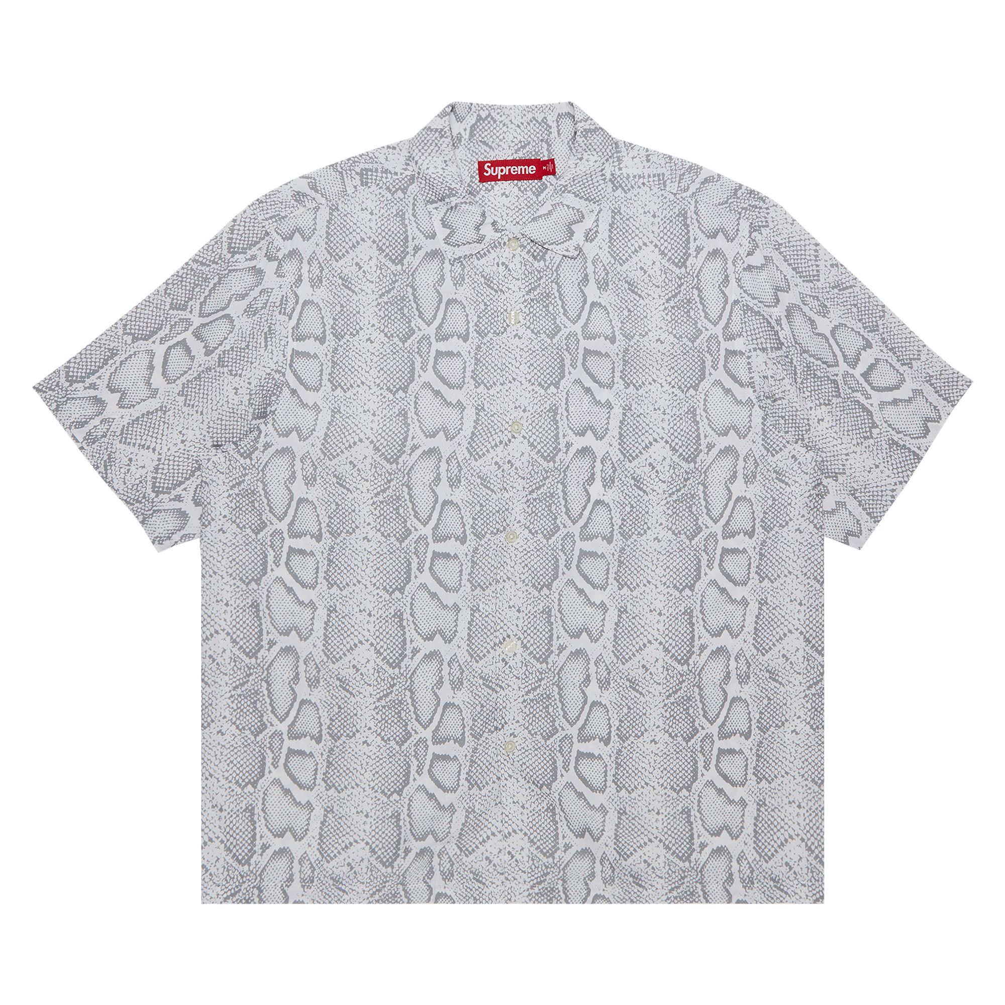 Buy Supreme Snake Short-Sleeve Shirt 'White' - SS24S28 WHITE