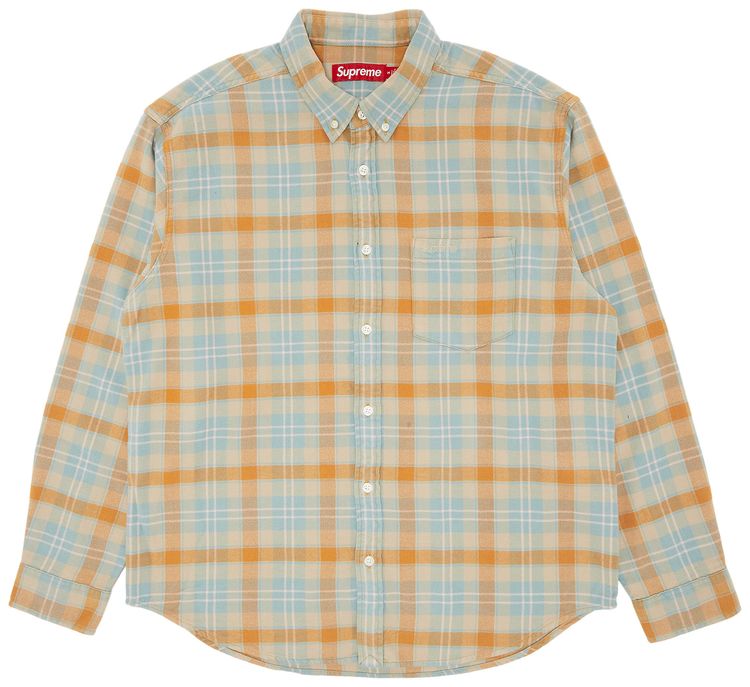Buy Supreme Plaid Flannel Shirt 
