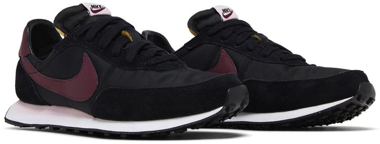 Nike Waffle Trainer 2 GS Black Dark Beetroot