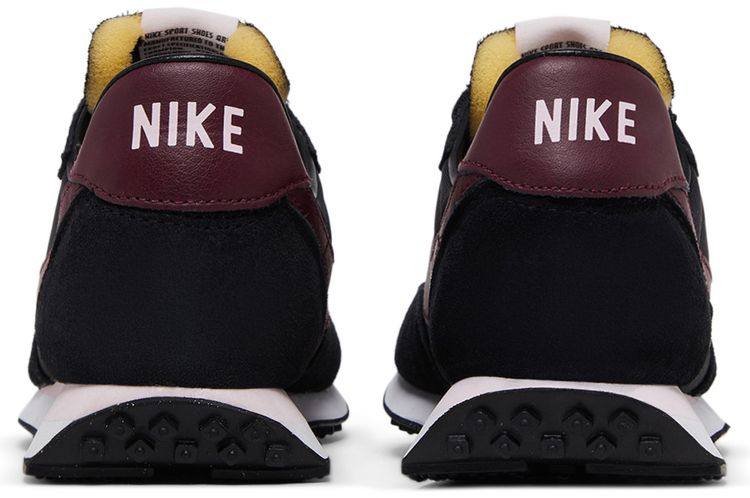 Nike Waffle Trainer 2 GS Black Dark Beetroot