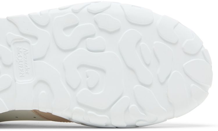 Alexander McQueen Court Trainer White Silver