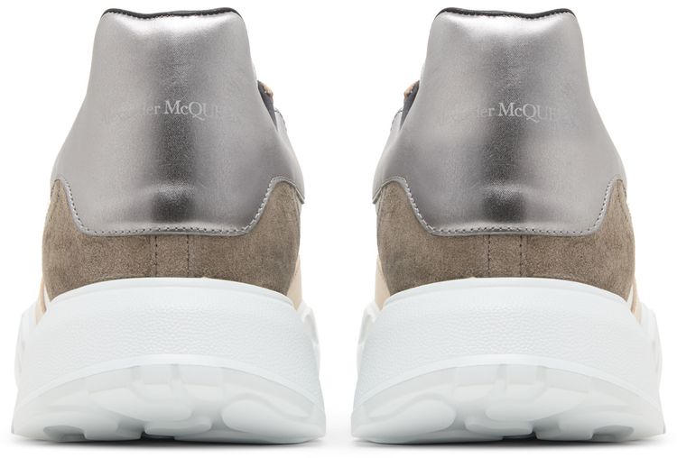 Alexander McQueen Court Trainer White Silver