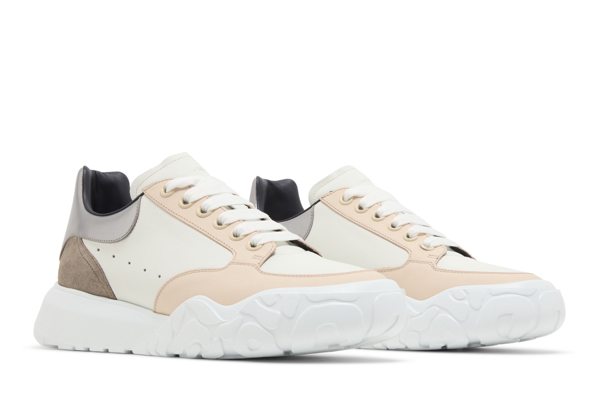 スニーカー Alexander Mcqueen Court Trainer 'White Silver' Buy Alexander McQueen Court Trainer 'White Silver' - 705117