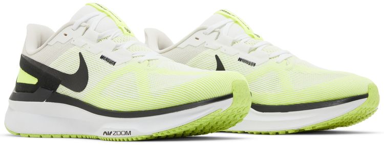 Air Zoom Structure 25 White Volt