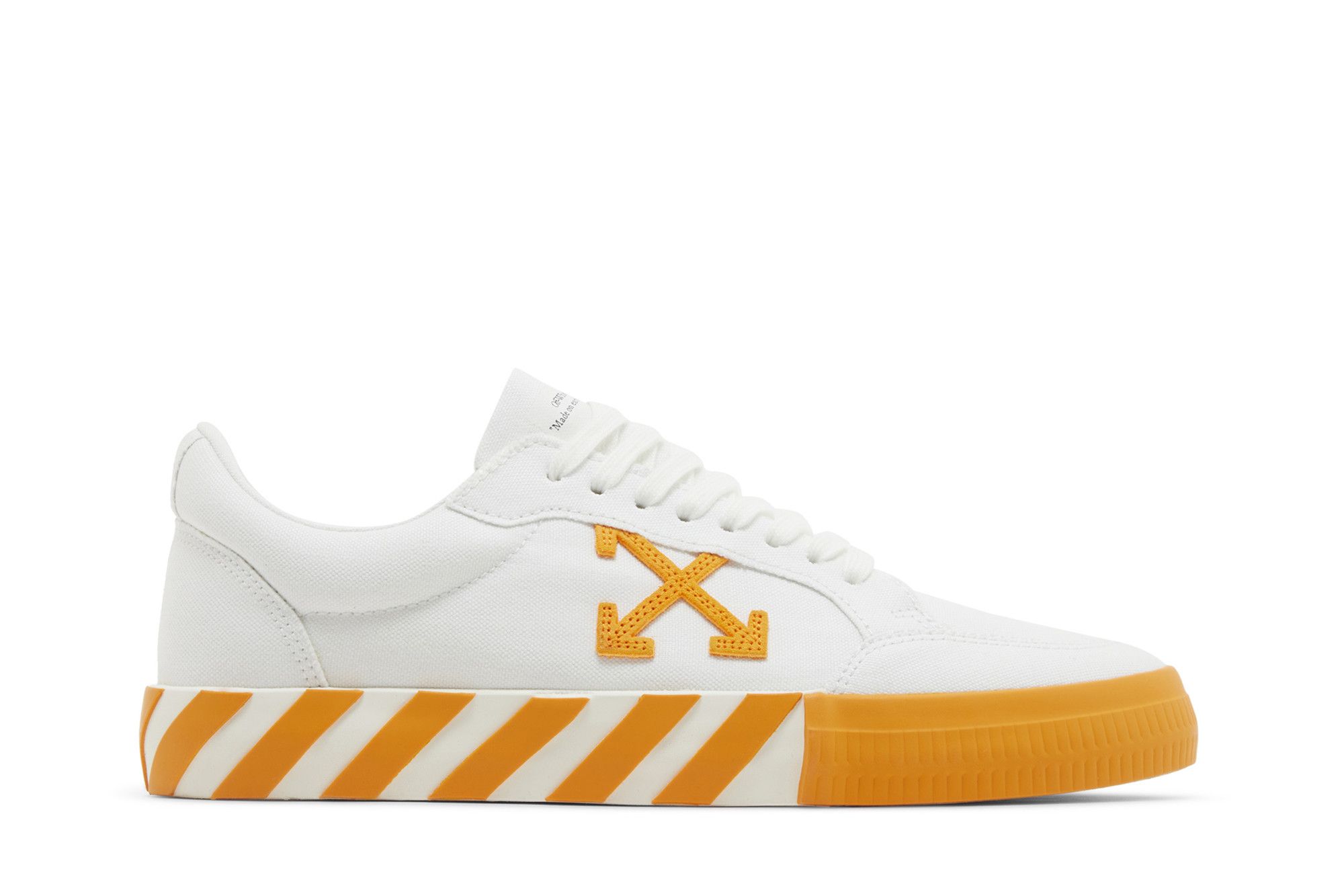 Buy Off White Vulc Sneaker White Orange OMIA085S23FAB002 0120 GOAT
