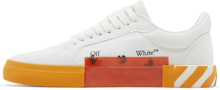 Off White Vulc Sneaker White Orange