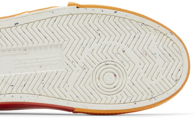 Off White Vulc Sneaker White Orange