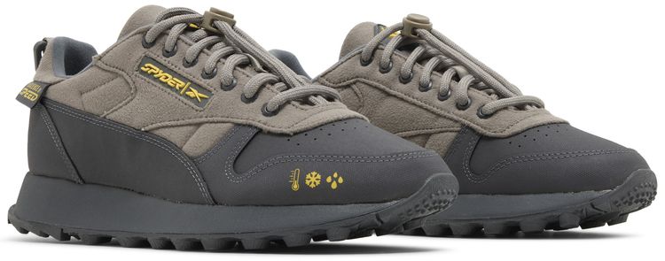 Spyder x Reebok Classic Leather Trail Cement Boldly Yellow