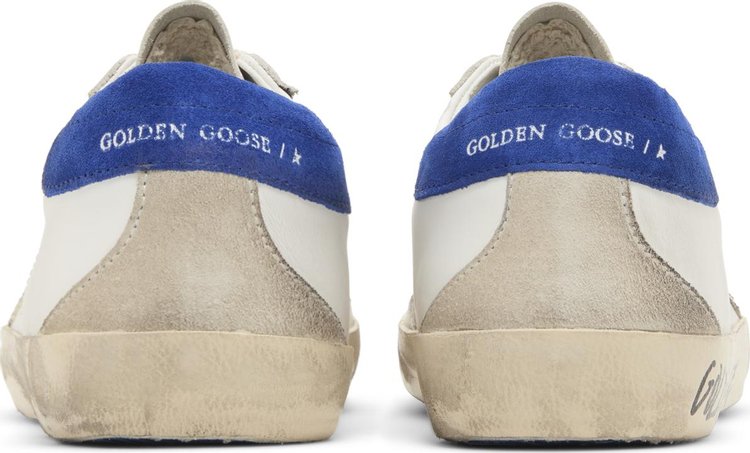 Golden Goose Superstar Snakeskin   White Blue