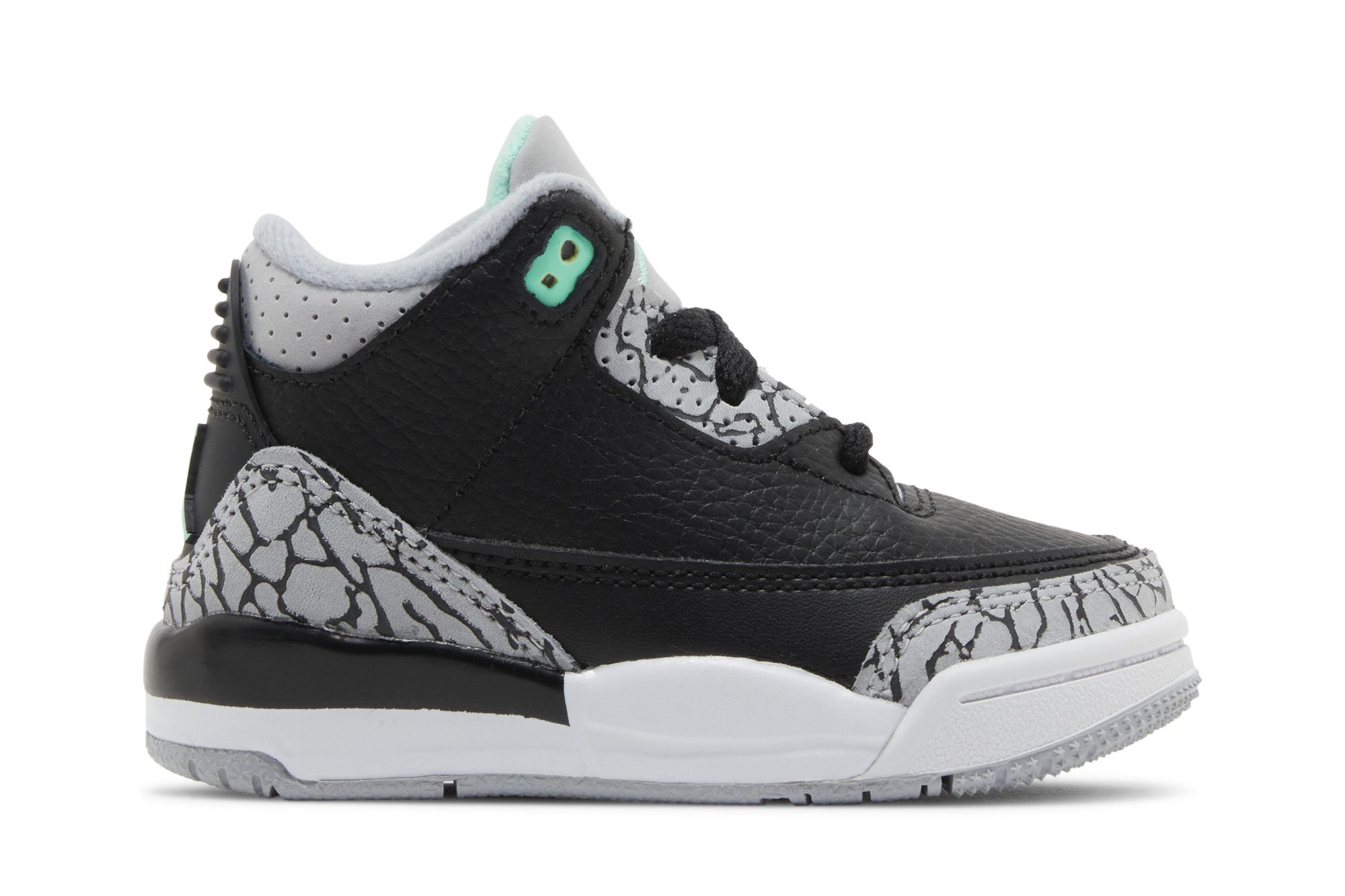 Jordan 3 black cement goat deals