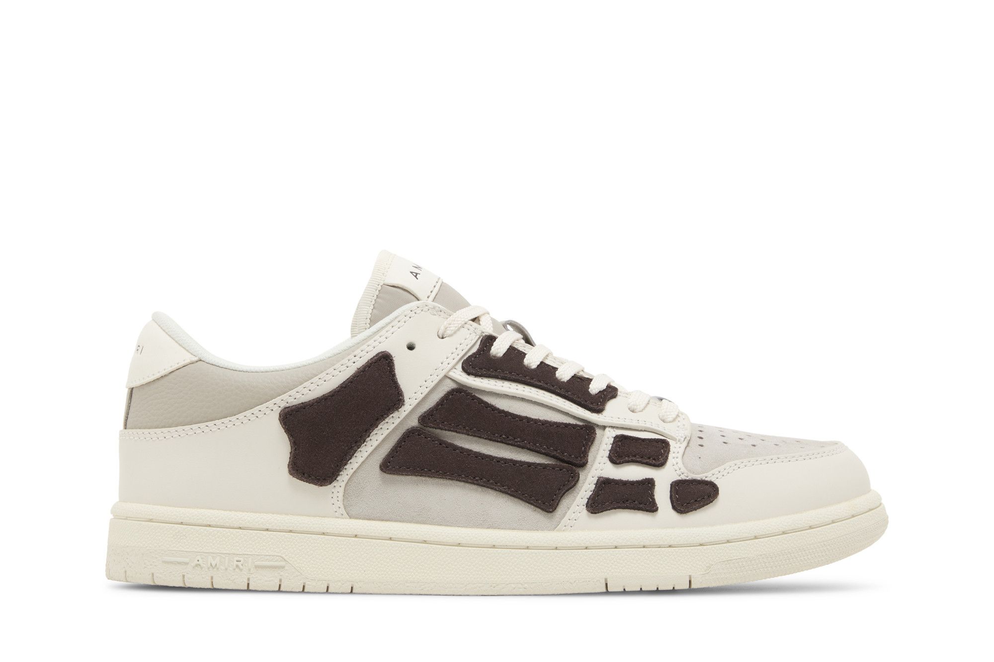Buy Amiri Skel Top Low 'White Brown' - PS24MFS002 210 | GOAT