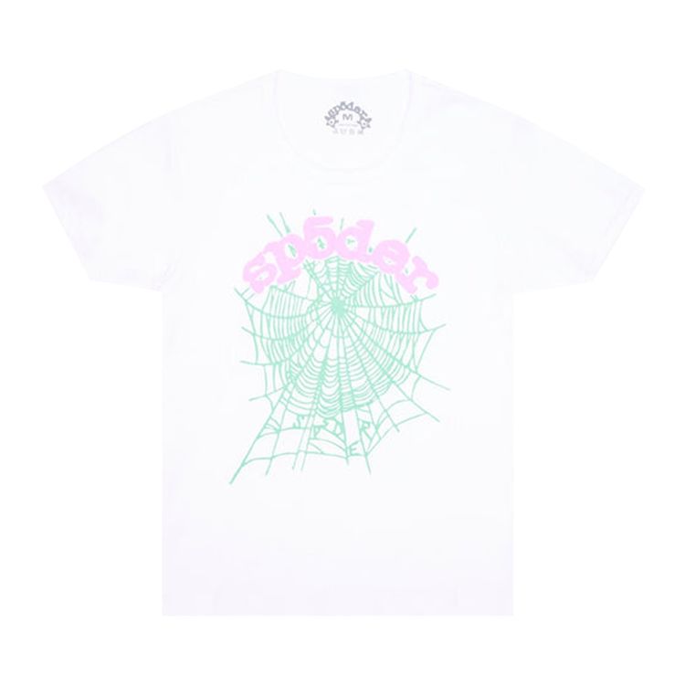 Sp5der OG Web Baby Tee White