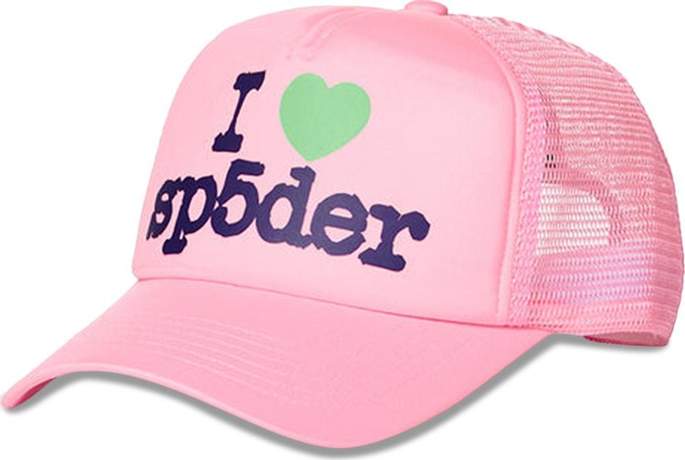 Sp5der Souvenir Trucker Pink