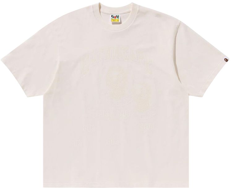 BAPE Bathing Ape Relaxed Fit Tee Ivory