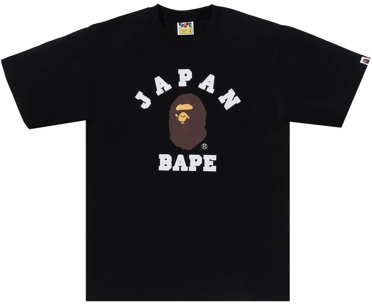 BAPE Japan College City Tee Black