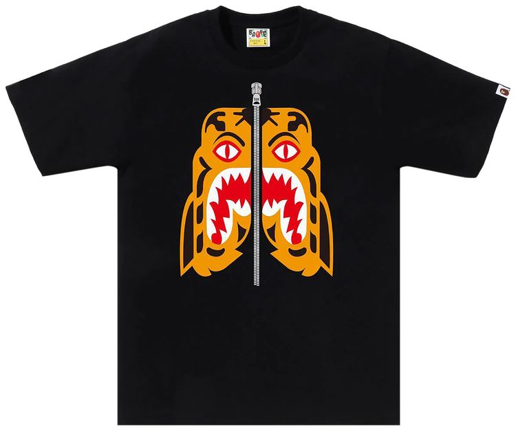 BAPE Tiger Tee Black