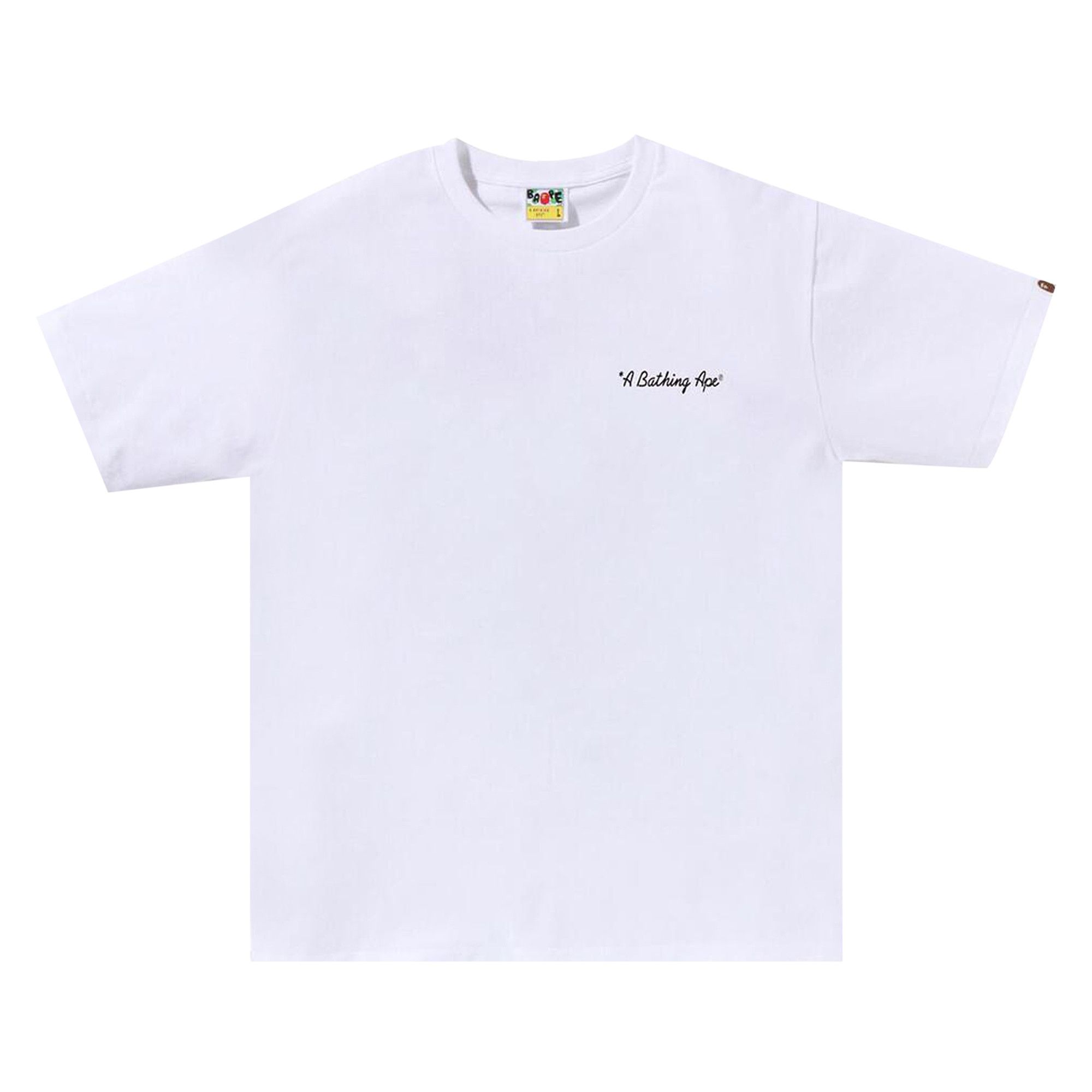 Buy BAPE 1st Camo General Made Tee 'White/Green' - 1J80 110 Buy BAPE 1st Camo General Made Tee 'White/Green' - 1J80 110