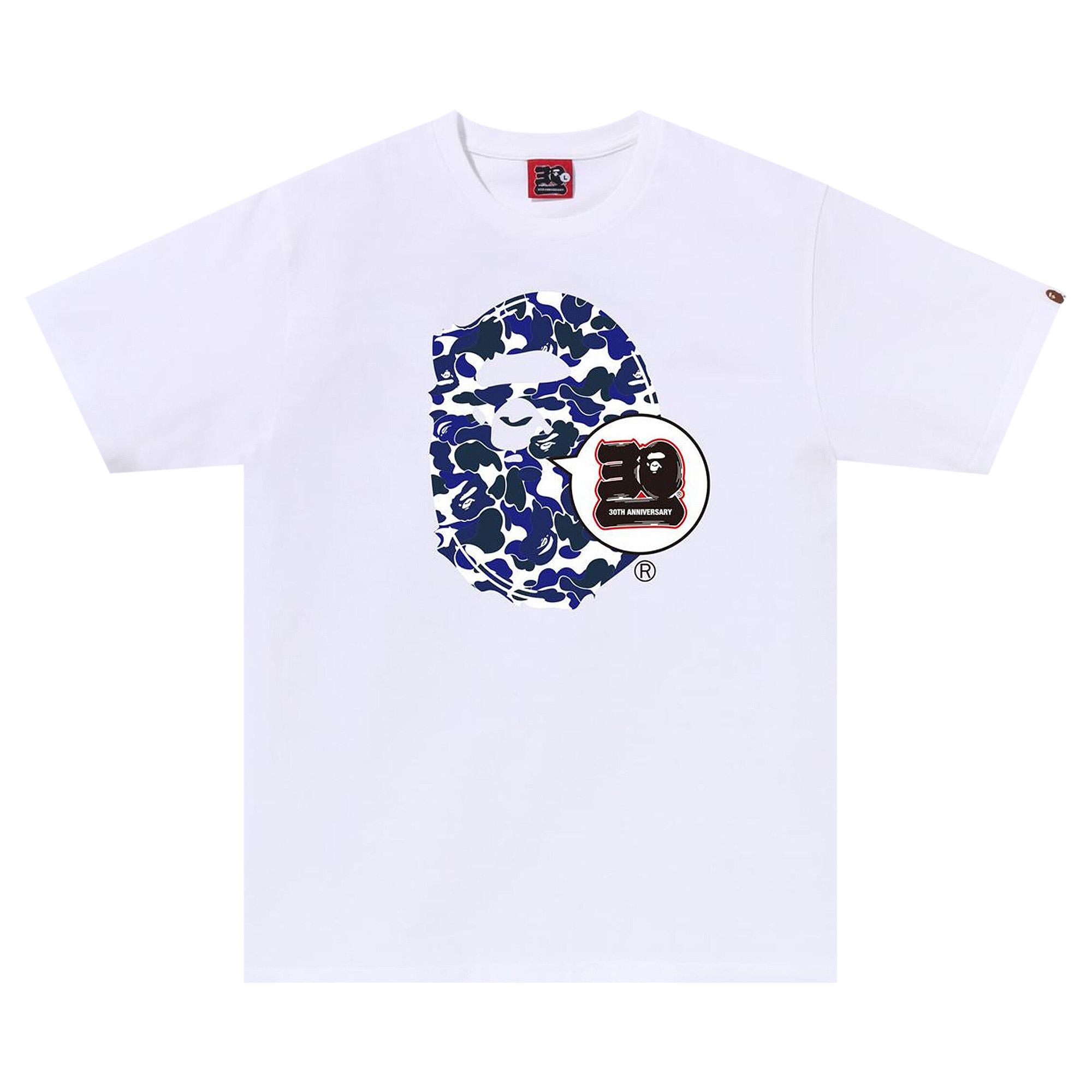 新品BAPE 30TH ANNIV. APE HEAD TEE SET Buy BAPE .Com 30th Anniversary Ape Head Tee Set 'White