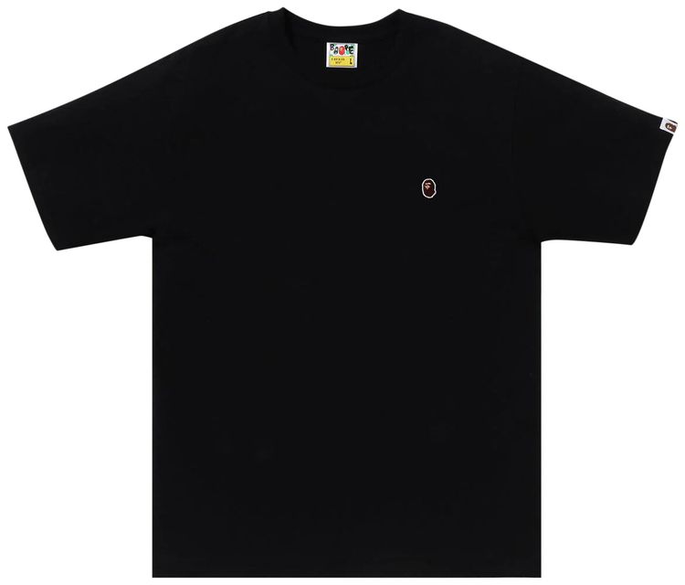 BAPE A Camping Ape One Point Tee Black