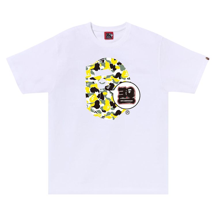 BAPE Store Osaka 30th Anniversary Ape Head Tee Set White