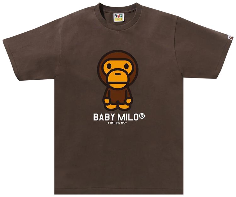BAPE Baby Milo Tee Brown