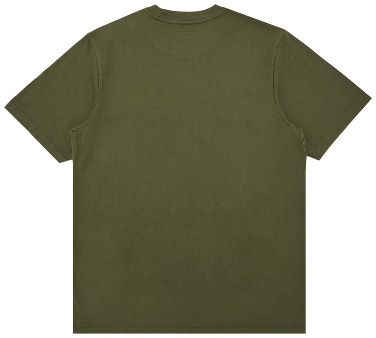 Supreme Floral Applique Short Sleeve Top Olive